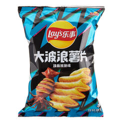 Lay's Grilled Squid Wave Potato Chips