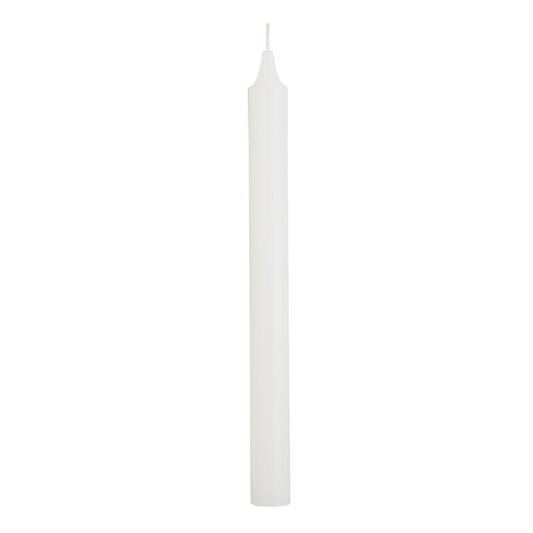 White Taper Candles 6 Pack image number 1
