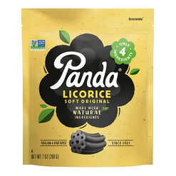 Panda Original Soft Black Licorice Set of 4