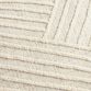 Oversized Ivory Angled Stripe Lumbar Pillow image number 3