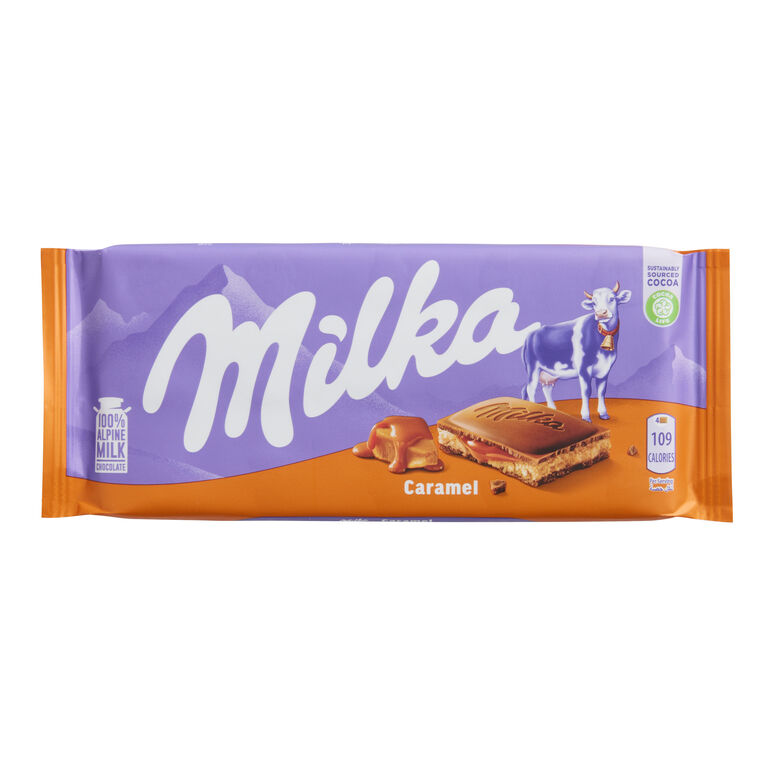 Milka Caramel Crème Chocolate Bar image number 1