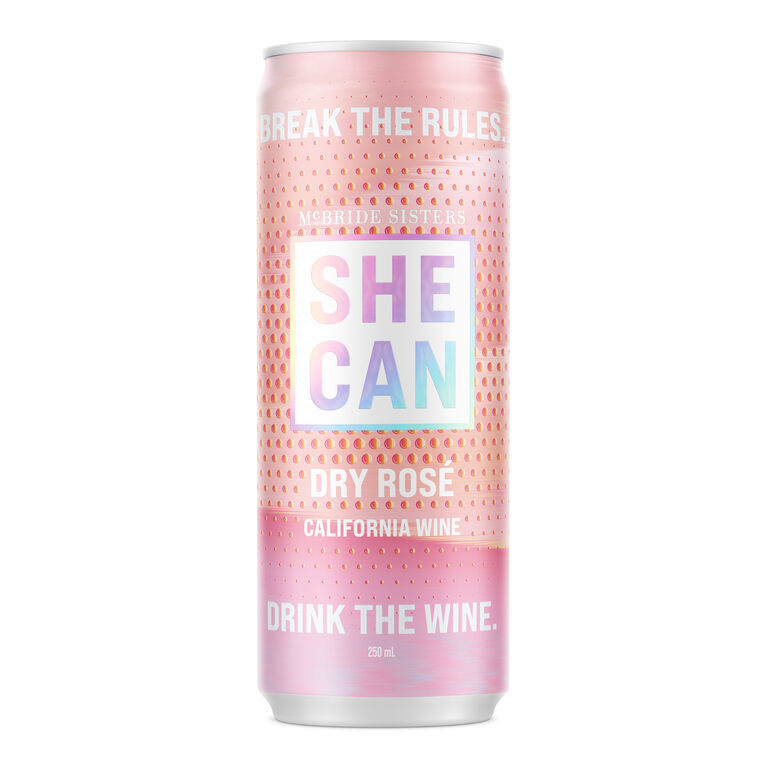 She Can Dry Rose Wine 250ml Can image number 1