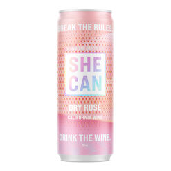 She Can Dry Rose Wine 250ml Can