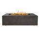 Malta Glacier Gray Faux Stone Gas Fire Pit Table image number 2