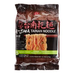 A-Sha Tainan Noodles with Sesame Paste Sauce 5 Pack