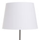White Linen Table Lamp Shade image number 0