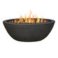Portside Round Faux Stone Bowl Gas Fire Pit image number 0