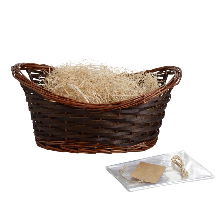 Brown Gift Basket Kit image number 1