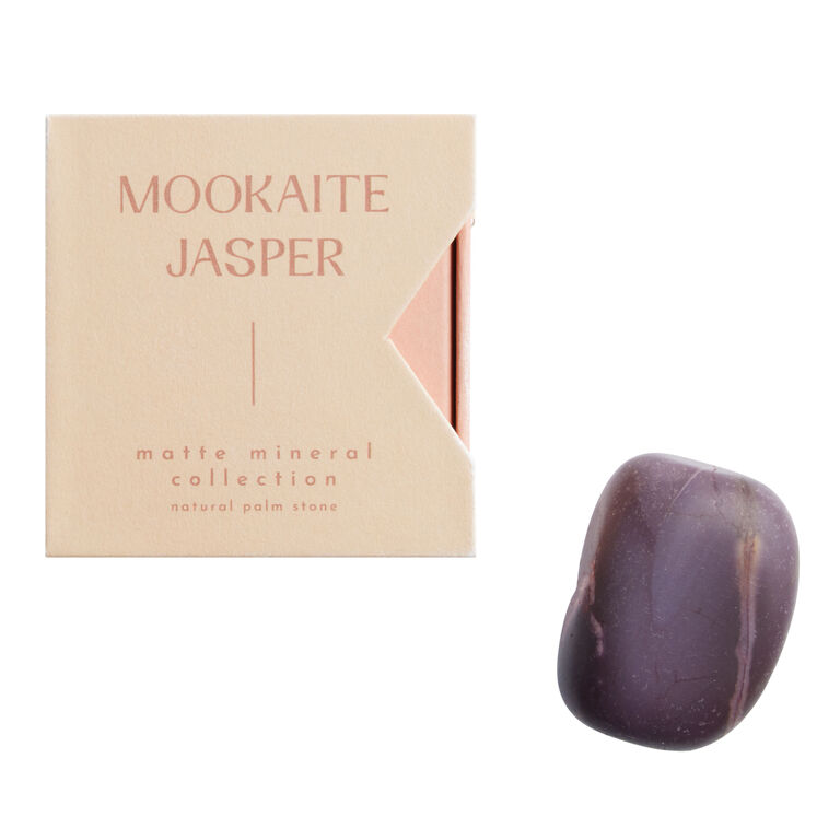 GeoCentral Mookaite Jasper Natural Crystal Palm Stone image number 1