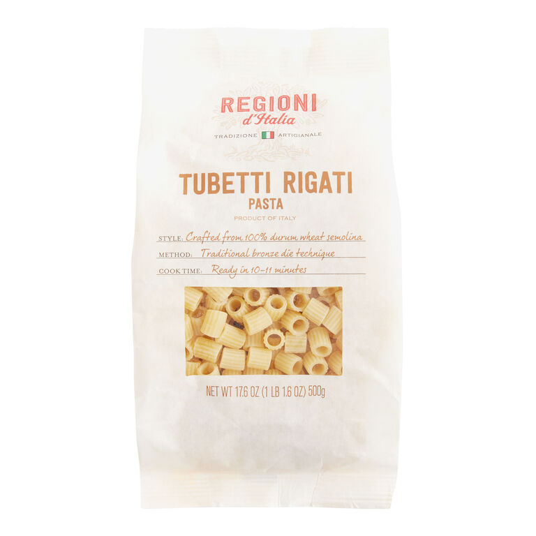 Regioni D'Italia Tubetti Rigati Soup Cut Pasta Set of 2 image number 1