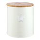Typhoon Living Steel Cookie Jar with Bamboo Lid image number 0