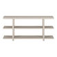 Elia Off White Console Table With Shelves image number 2