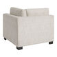 Hayes Cream Track Arm Modular Sectional Corner End Chair image number 3