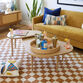 Barnes Golden Natural Wood Nesting Coffee Tables 2 Piece Set image number 1