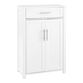 Windport White Storage Cabinet With Drawer image number 0