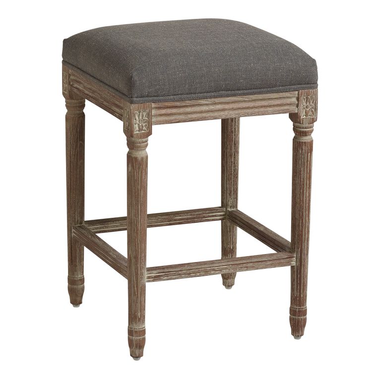 Paige Backless Upholstered Counter Stool image number 1