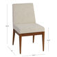 Caleb Upholstered Dining Chair Set Of 2 image number 5