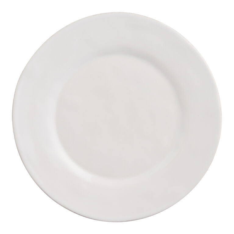 Prado White Reactive Glaze Salad Plate image number 1