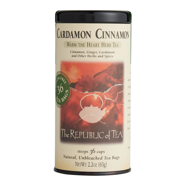The Republic Of Tea Cardamom Cinnamon Herbal Tea 36 Count image number 1