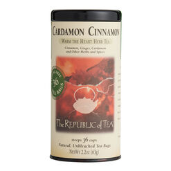 The Republic Of Tea Cardamom Cinnamon Herbal Tea 36 Count