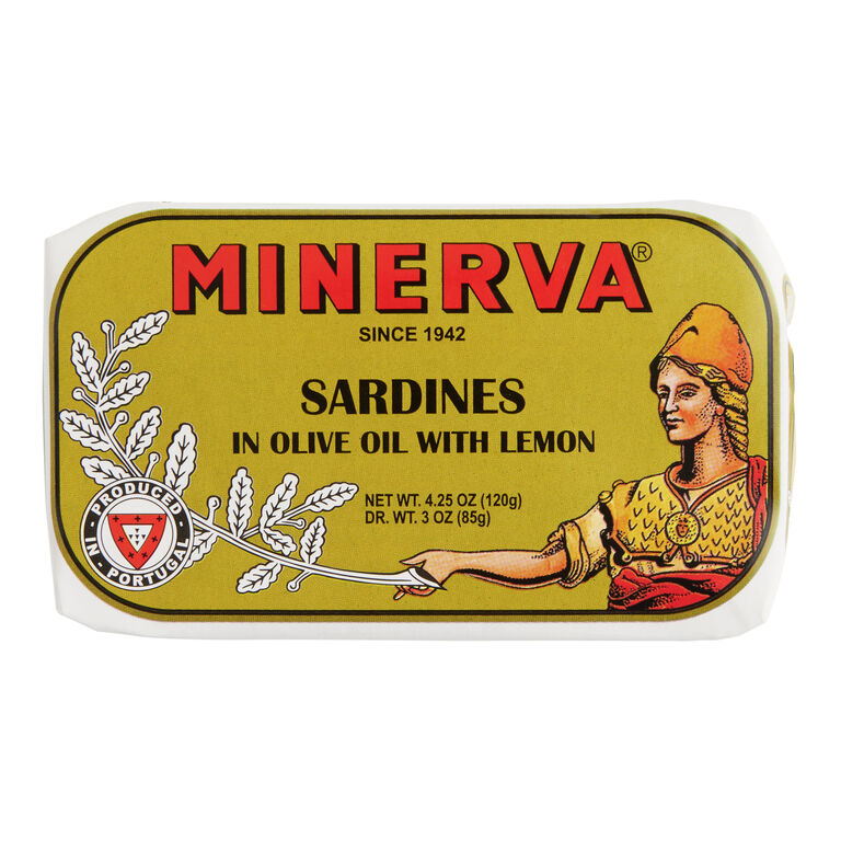 Minerva Sardines in Olive Oil with Lemon image number 1