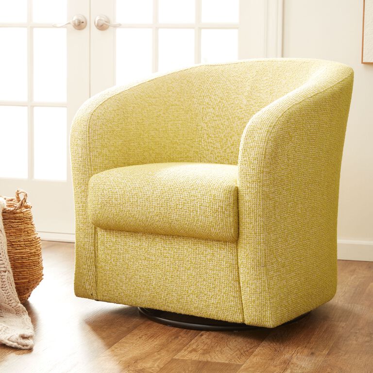 Megan Upholstered Swivel Chair image number 2