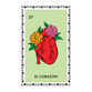 Buen Dia Loteria's El Corazon by Aly Aguilar Wall Art Print image number 0