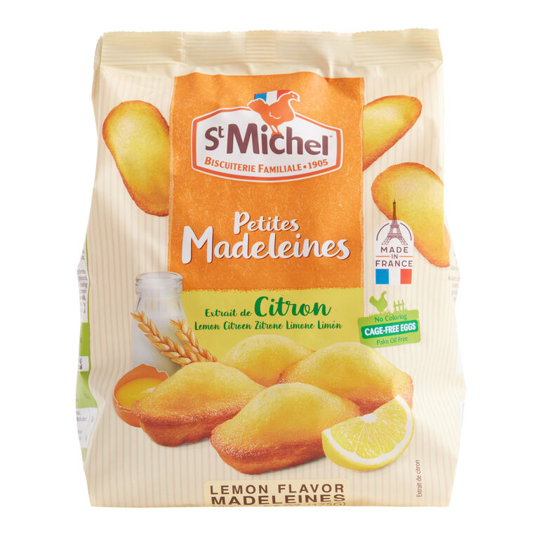 St Michel Lemon Mini Madeleines image number 1