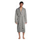 Heather Gray Marled Men's Robe image number 0