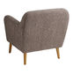 Freja Faux Sherpa Upholstered Armchair image number 3