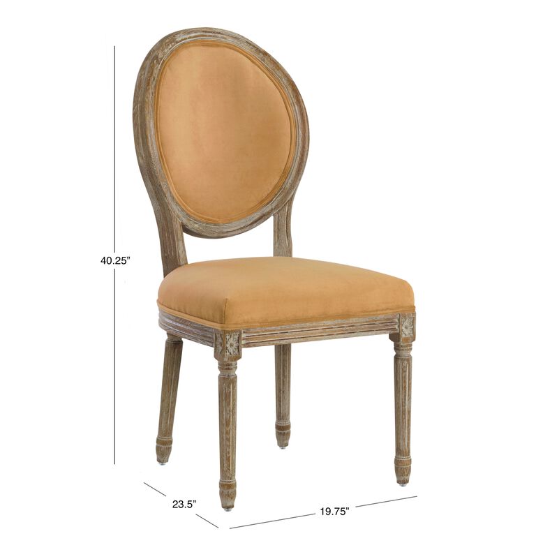 Paige Round Back Upholstered Dining Chair Set of 2 image number 7