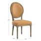 Paige Round Back Upholstered Dining Chair Set of 2 image number 6
