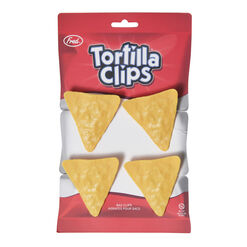 Fred Tortilla Chip Bag Clips 4 Pack