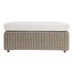 Santiago Gray Wicker Modular Outdoor Sectional Ottoman image number 2