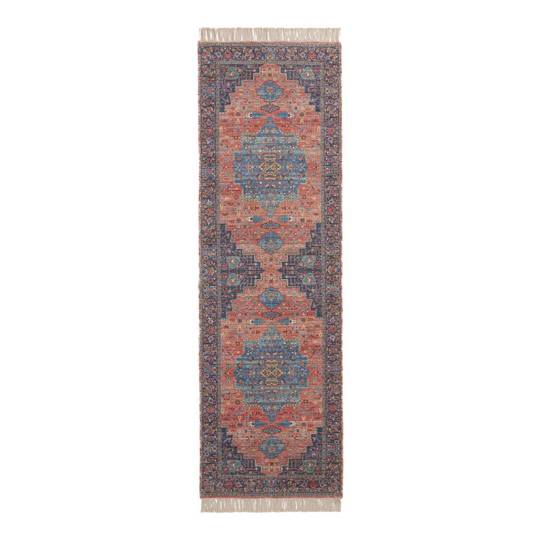Amelia Multicolor Persian Style Chenille And Jute Area Rug image number 3
