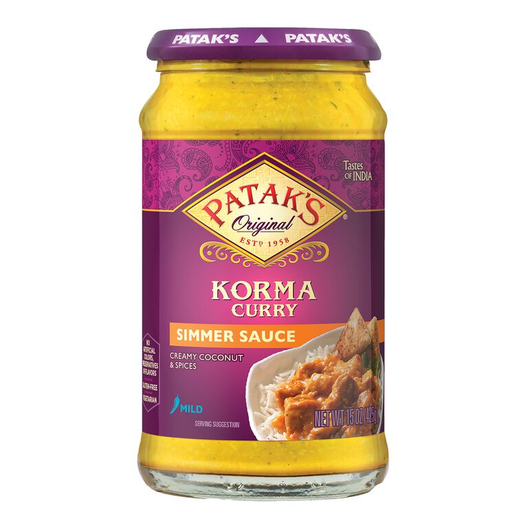 Patak's Korma Curry Simmer Sauce image number 1