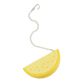 Yellow Silicone Lemon Wedge Tea Infuser image number 0