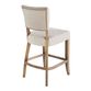 Monroe Oatmeal Upholstered Counter Stool image number 2