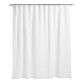 White Waffle Wide Weave Shower Curtain image number 0