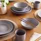 Ash Satin Gray Speckled Dinnerware Collection image number 0