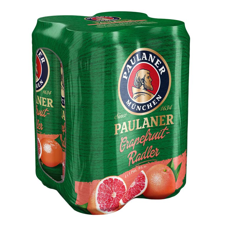 Paulaner Grapefruit Radler 4 Pack image number 1