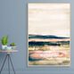 Terra Strata II Abstract Watercolor Framed Canvas Wall Art image number 1