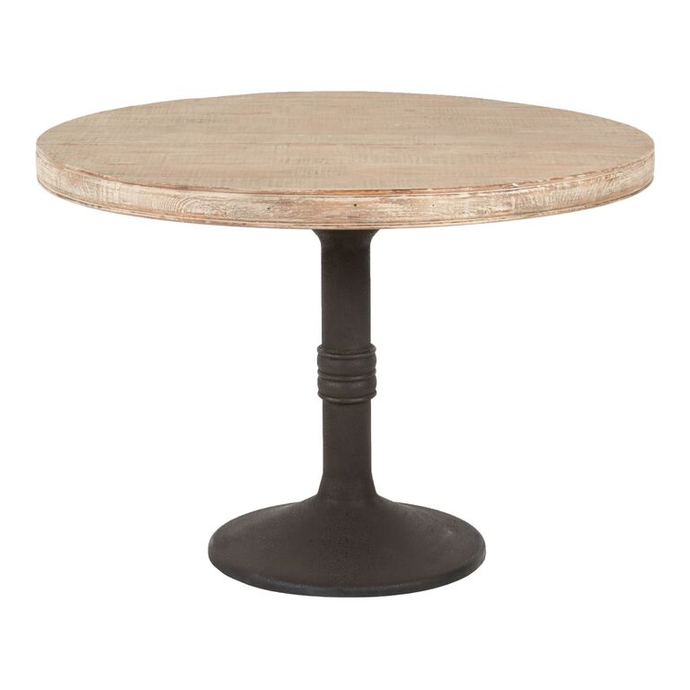 Sienna Round Reclaimed Pine Dining Table image number 1
