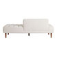 Dalton Dove Gray Channel Back Daybed Lounger image number 3