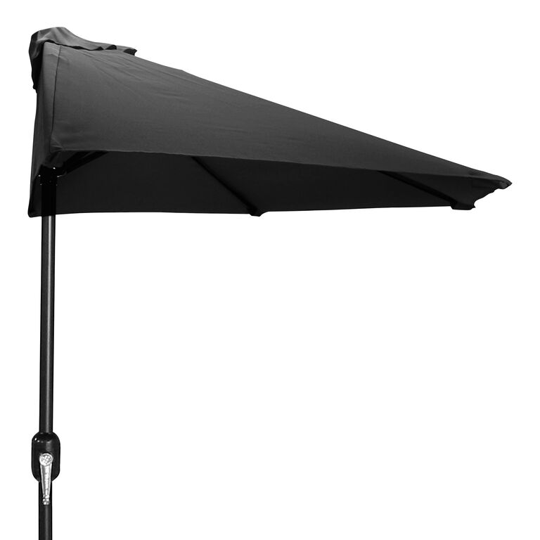 Solid Patio Half Umbrella image number 1