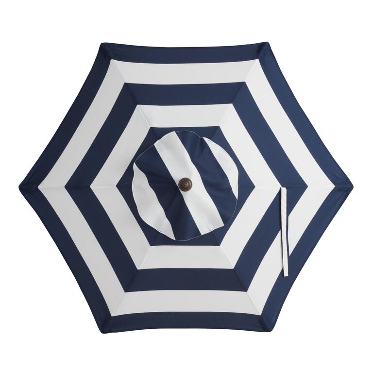Striped 5 Ft Replacement Umbrella Canopy image number 1