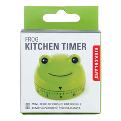 Kikkerland Green Frog Kitchen Timer