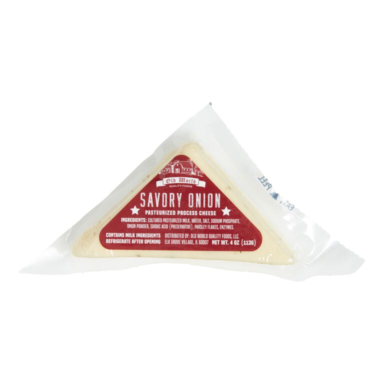 Old World Savory Onion White Cheddar Cheese image number 1