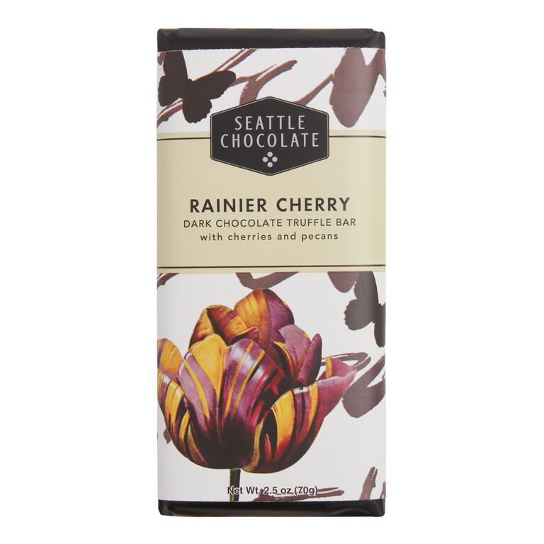Seattle Rainier Cherry Dark Chocolate Truffle Bar image number 1