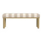 Drover Natural Exposed Wood Scandi Upholstered Bench image number 2